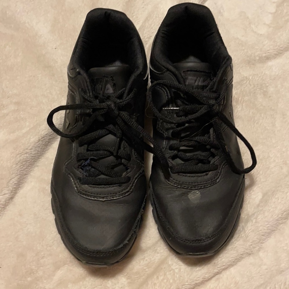 Fila black nonslip shoes